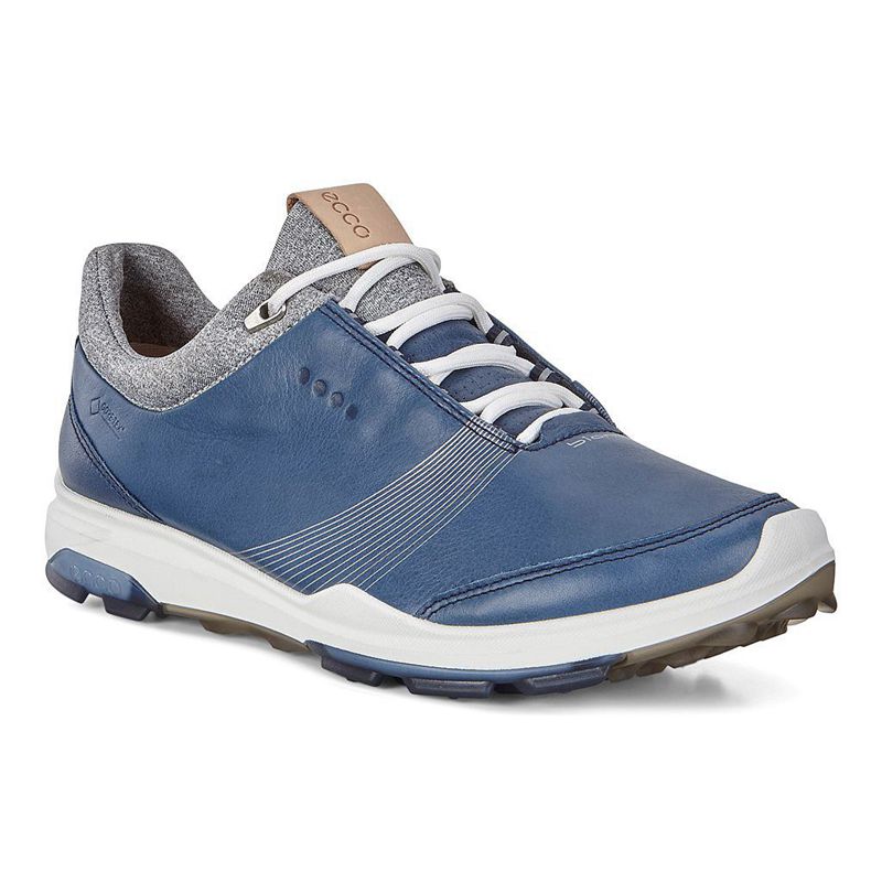 Women Ecco W Golf Biom Hybrid 3 - Gore-Tex Blue - India BYEQKO802